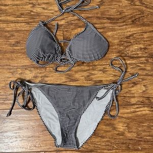 Women’s navy blue bikini